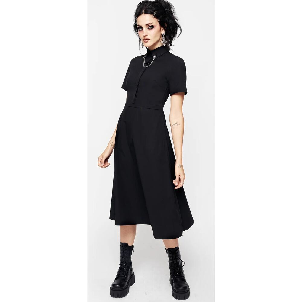 NWT | Disturbia Fenrir Shirt Dress, Size 10